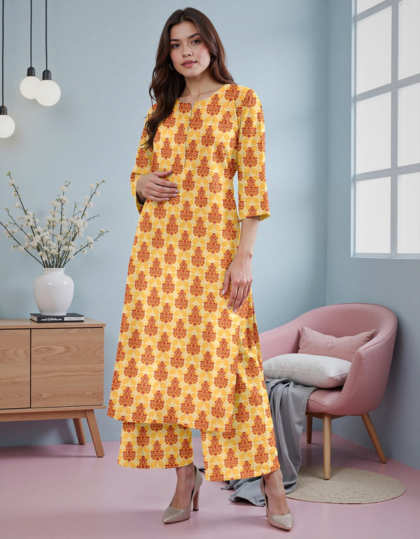 Fiza Noor Summer Printed Lawn 2-Piece Suit – Shirt & Trouser MER29