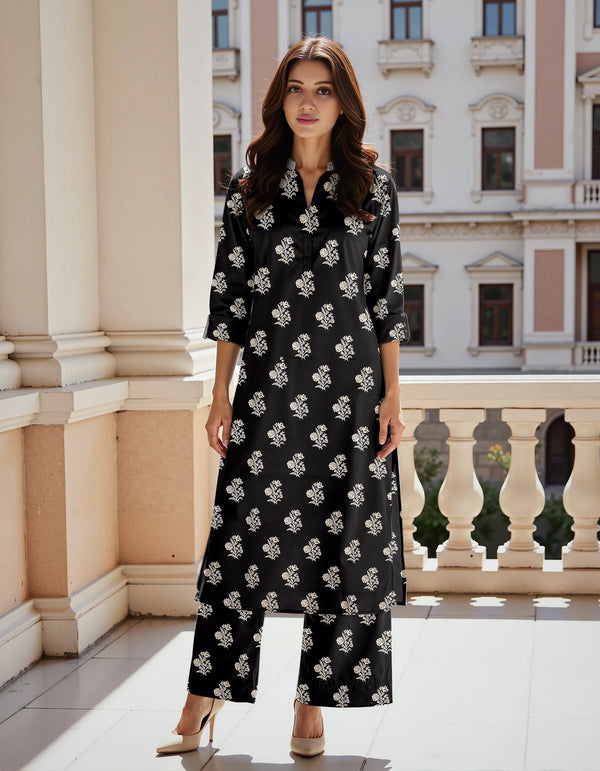 Fiza Noor Summer Printed Lawn 2-Piece Suit – Shirt & Trouser MER80