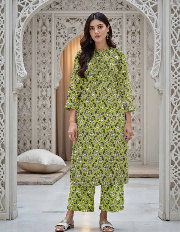 Fiza Noor Summer Printed Lawn 2-Piece Suit – Shirt & Trouser MER61