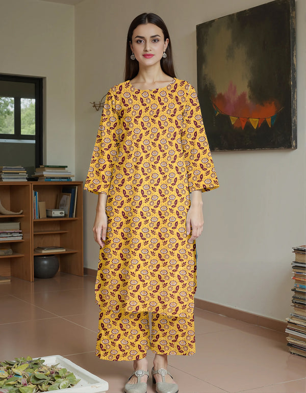 Fiza Noor Summer Printed Lawn 2-Piece Suit – Shirt & Trouser MER64