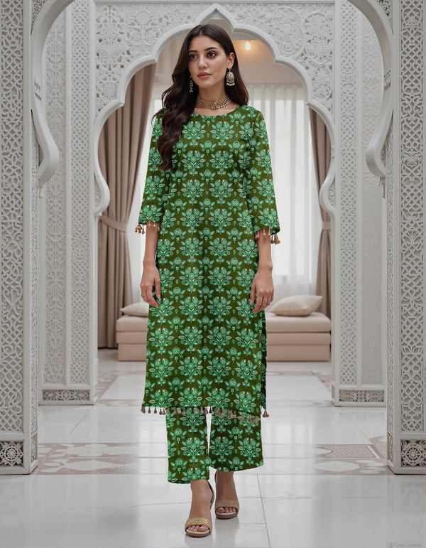 Fiza Noor Summer Printed Lawn 2-Piece Suit – Shirt & Trouser ME-18