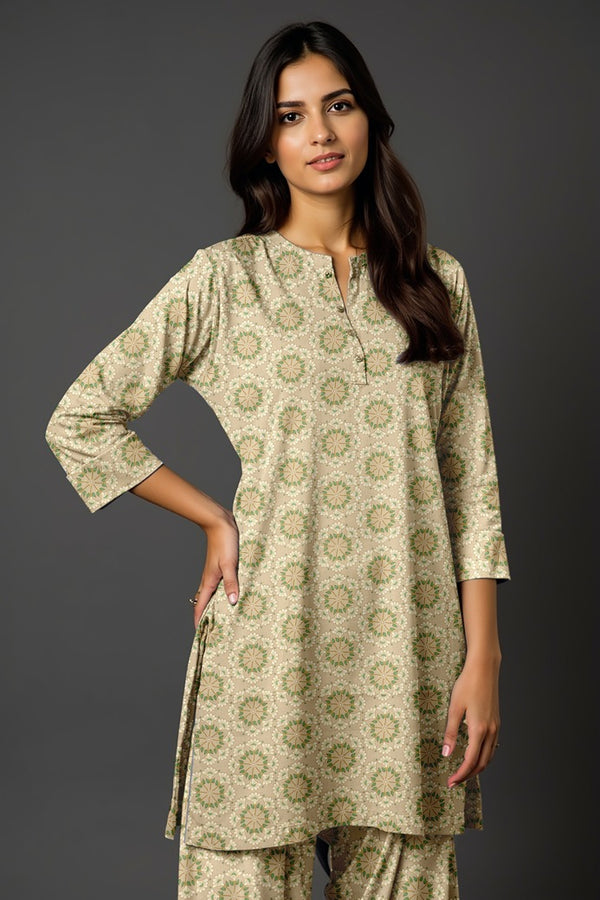 Fiza Noor Summer Printed Lawn 2-Piece Suit – Shirt & Trouser MER31