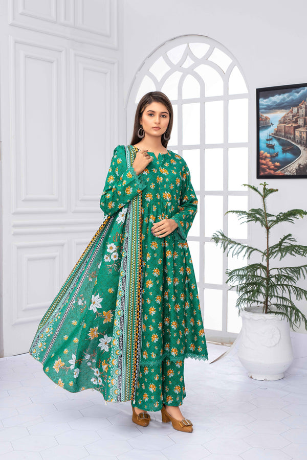 Unstitched Notica Khaddar Printed 3 Piece