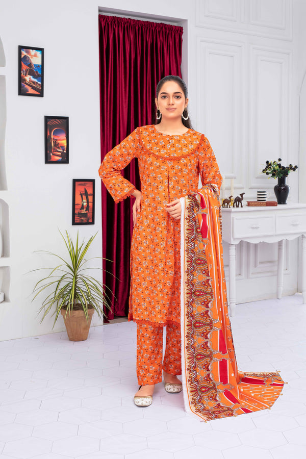 Unstitched Notica Khaddar Printed 3 Piece