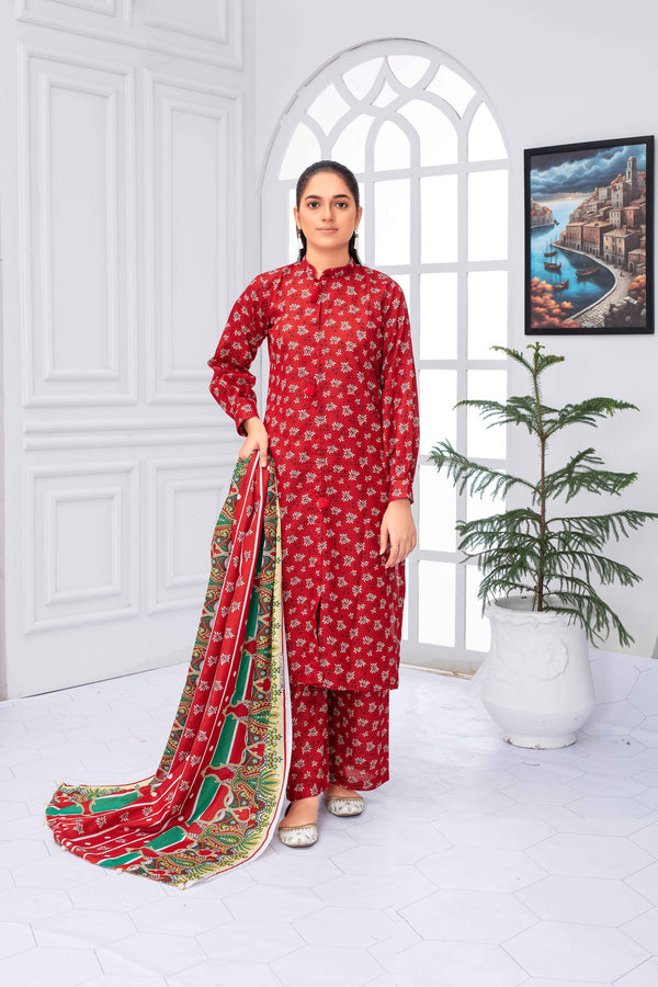 Unstitched Notica Khaddar Printed 3 Piece