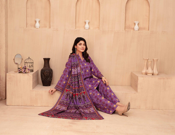 Fiza Noor Khaddar Printed Collection – ZYRA Vol. 01–d –5