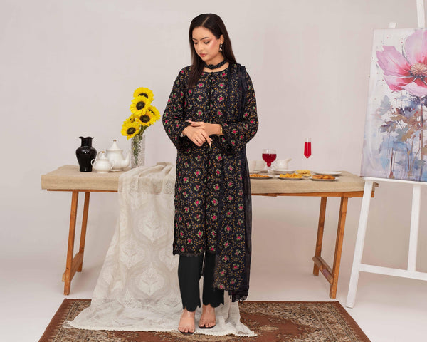 Unstiched Digital Printed Lawn 3pc Manar vol-C6-d-5