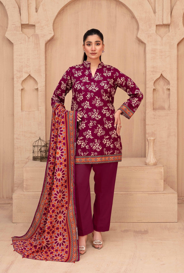 Fiza Noor Seerat Vol-01 – 3 Piece Khaddar Suit d-11