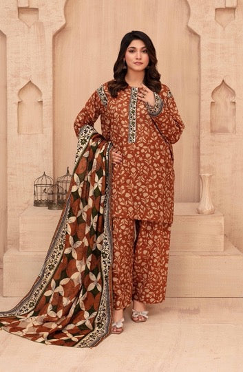 Fiza Noor Khaddar Printed Collection – ZYRA Vol. 01–d– 1