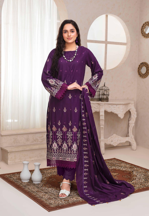 Angan Fiza Noor Vol-A-01 – Notica Doria Embroidered 3-Piece Suit d– 4