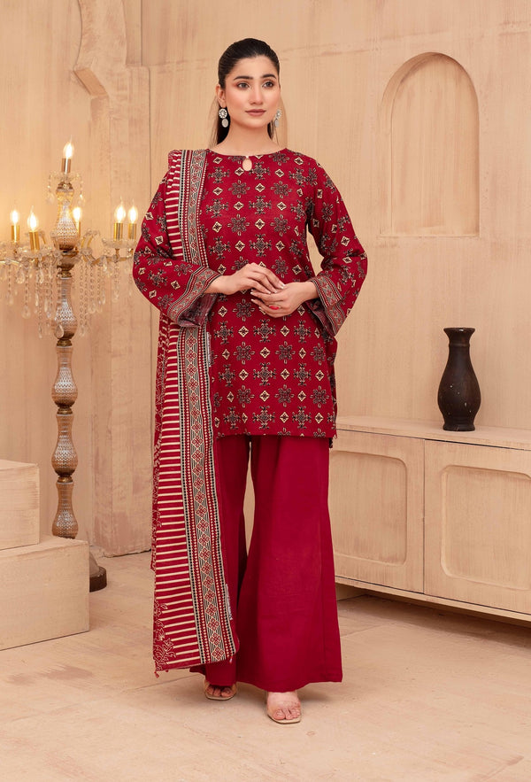 Fiza Noor Seerat Vol-01 – 3 Piece Khaddar Suit d-01