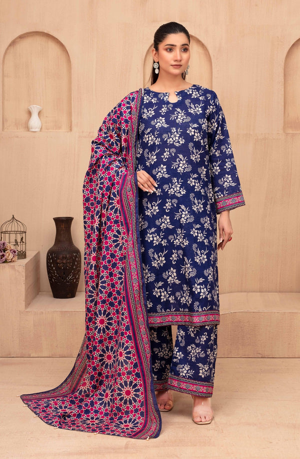 Fiza Noor Khaddar Printed Collection – ZYRA Vol. 01–d12