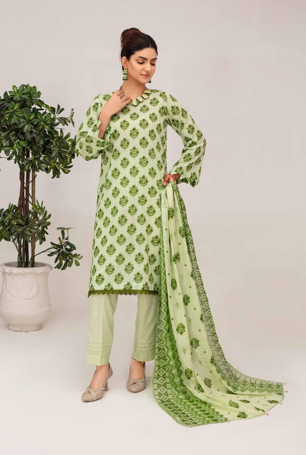 Unstiched Digital Printed Lawn 3pc Manar vol-C5-d-11