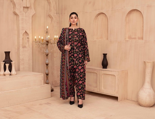 Fiza Noor Khaddar Printed Collection – ZYRA Vol. 01–d – 2