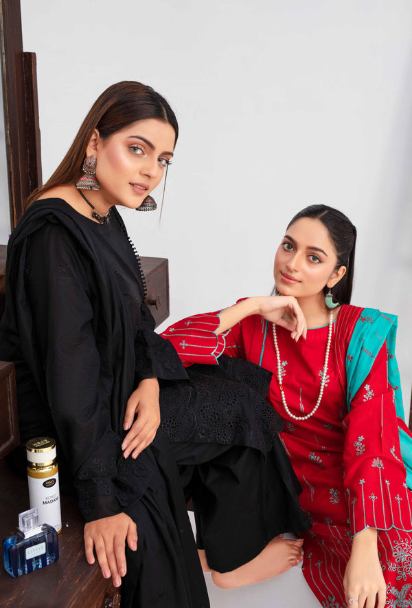 Zareen| Dyed Embroidered Lawn Collection 3pc