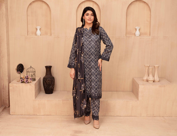 Fiza Noor Khaddar Printed Collection – ZYRA Vol. 01–d –3