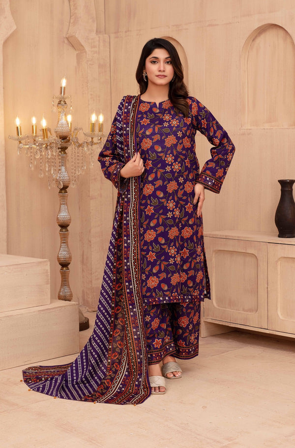 Fiza Noor Khaddar Printed Collection – ZYRA Vol. 01–d –4