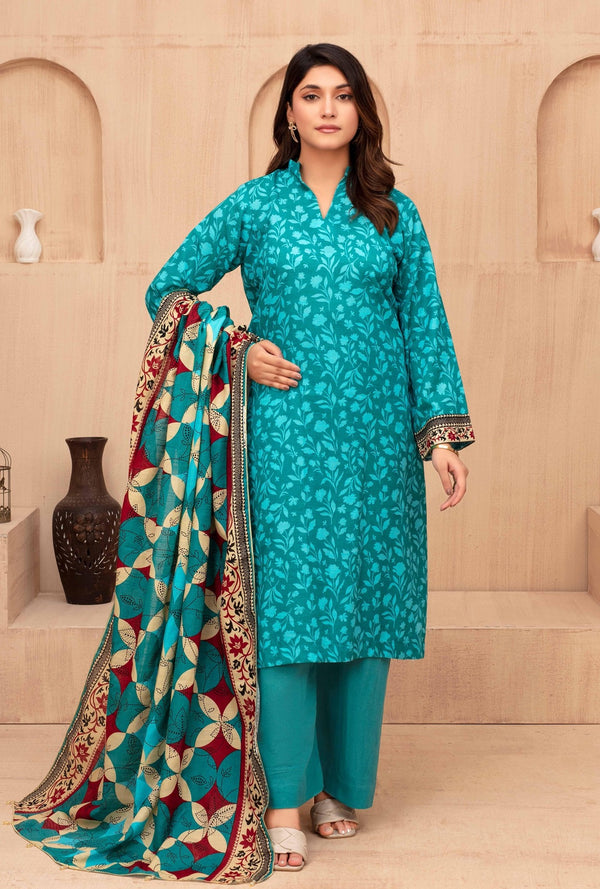 Fiza Noor Seerat Vol-01 – 3 Piece Khaddar Suit d-06