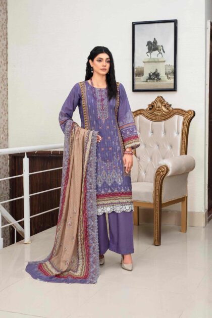 Zaawia-02 Embroidered Lawn FN 09